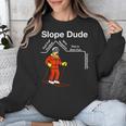 Slope Dude Algebra Geometry Middle School Math Teacher Unisex Sweatshirt, funny design
