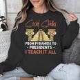 Social Studies Teacher World History Teacher Men Women Unisex Sweatshirt, History Teacher Gifts, funny design Social Studies Teacher World History Teacher Men Women Unisex Sweatshirt, History Teacher Gifts, funny design