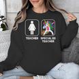 Special Ed Teacher Dabbing Unicorn Teacher Women Unisex Sweatshirt, funny design Special Ed Teacher Dabbing Unicorn Teacher Women Unisex Sweatshirt, funny design