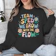 Special Education Teacher Team SPED Grow With The Flow Unisex Sweatshirt, funny design Special Education Teacher Team SPED Grow With The Flow Unisex Sweatshirt, funny design