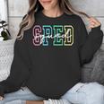 SPED Squad Team SPED Teacher Special Education Teacher Unisex Sweatshirt, funny design SPED Squad Team SPED Teacher Special Education Teacher Unisex Sweatshirt, funny design