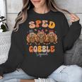 Sped Teacher Gobble Squad Thanksgiving Special Education Unisex Sweatshirt, funny design