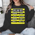 Spelling Bee Pun Halloween Costume For Teachers Unisex Sweatshirt, funny design Spelling Bee Pun Halloween Costume For Teachers Unisex Sweatshirt, funny design