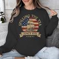 Spilling The Tea Since 1773 Vintage Us History Teacher Unisex Sweatshirt, History Teacher Gifts, funny design
