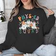 Spooky Ghost PE Teacher Squad Physical Education Halloween Unisex Sweatshirt, Pe Teacher Gifts, funny design Spooky Ghost PE Teacher Squad Physical Education Halloween Unisex Sweatshirt, Pe Teacher Gifts, funny design