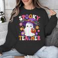 Spooky Teacher Halloween Cute Halloween Teacher Ghost Unisex Sweatshirt, funny design Spooky Teacher Halloween Cute Halloween Teacher Ghost Unisex Sweatshirt, funny design