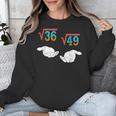 Square Root 36 49 Meme 67 Ice Cream Drip Math Teacher Tee Unisex Sweatshirt, funny design