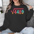Square Root 4489 Slang Math Teacher Six Seven 6 7 Meme 67 Unisex Sweatshirt, funny design Square Root 4489 Slang Math Teacher Six Seven 6 7 Meme 67 Unisex Sweatshirt, funny design