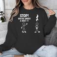 Stop You'Re Under A Rest Music Teacher Unisex Sweatshirt, funny design Stop You'Re Under A Rest Music Teacher Unisex Sweatshirt, funny design