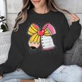 Student Teacher Coquette Bow Pencil Back To School First Day Unisex Sweatshirt, funny design Student Teacher Coquette Bow Pencil Back To School First Day Unisex Sweatshirt, funny design