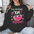Our Students Are One In A Melon Teacher Watermelon Summer Unisex Sweatshirt, funny design