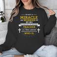 Sunday School Teacher TShirt Miracle Worker Unisex Sweatshirt, funny design Sunday School Teacher TShirt Miracle Worker Unisex Sweatshirt, funny design