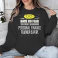 Super Personal Finance Teacher Have No Fear T-Shirt Unisex Sweatshirt, Super Teacher Gifts, funny design