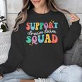Support Dream Services Team Groovy Teacher Support Squad Unisex Sweatshirt, Groovy Teacher Gifts, funny design Support Dream Services Team Groovy Teacher Support Squad Unisex Sweatshirt, Groovy Teacher Gifts, funny design