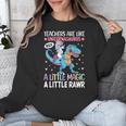T Rex Dinosaur Unicorn Teachers Are Like Unicornasaurus Rex Unisex Sweatshirt, funny design T Rex Dinosaur Unicorn Teachers Are Like Unicornasaurus Rex Unisex Sweatshirt, funny design