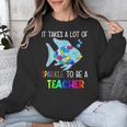 It Takes A Lot Of Sparkle To Be A Teacher Rainbow Fish For Men Women Unisex Sweatshirt, funny design