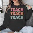 Teach Compassion Kindness Confidence For Teacher Unisex Sweatshirt, funny design Teach Compassion Kindness Confidence For Teacher Unisex Sweatshirt, funny design