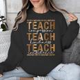 Teach Compassion Kindness Confidence History Teacher Unisex Sweatshirt, History Teacher Gifts, funny design