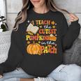 I Teach The Coolest Pumpkins In The Patch Teacher Halloween Unisex Sweatshirt, funny design I Teach The Coolest Pumpkins In The Patch Teacher Halloween Unisex Sweatshirt, funny design