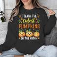 I Teach The Cutest Pumpkins Halloween Teacher Unisex Sweatshirt, funny design I Teach The Cutest Pumpkins Halloween Teacher Unisex Sweatshirt, funny design