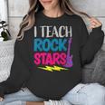 I Teach Rockstars Tee Orchestra Music Teacher Back To School Unisex Sweatshirt, funny design I Teach Rockstars Tee Orchestra Music Teacher Back To School Unisex Sweatshirt, funny design