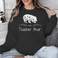 Teacher Bear For Educators Teacher Appreciation Unisex Sweatshirt, funny design Teacher Bear For Educators Teacher Appreciation Unisex Sweatshirt, funny design
