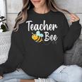 Teacher Bee Bumblebee Back To School Unisex Sweatshirt, funny design Teacher Bee Bumblebee Back To School Unisex Sweatshirt, funny design
