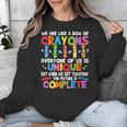 Teacher We Are Like a Box Of Crayons For Men Women Kids Unisex Sweatshirt, funny design Teacher We Are Like a Box Of Crayons For Men Women Kids Unisex Sweatshirt, funny design
