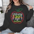 Teacher Celebrating 30 Years Of Teaching Students School Unisex Sweatshirt, funny design