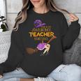 This Is My Teacher Costume Halloween Family Matching Group Unisex Sweatshirt, funny design