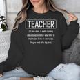 Teacher Definition Teacher Unisex Sweatshirt, funny design Teacher Definition Teacher Unisex Sweatshirt, funny design