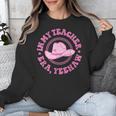 In My Teacher Era Yeehaw Pink Teacher Western Cowgirl Unisex Sweatshirt, funny design In My Teacher Era Yeehaw Pink Teacher Western Cowgirl Unisex Sweatshirt, funny design