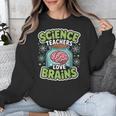 Teacher Halloween Costume Science Teachers Love Brains Unisex Sweatshirt, Science Teacher Gifts, funny design Teacher Halloween Costume Science Teachers Love Brains Unisex Sweatshirt, Science Teacher Gifts, funny design