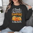 Teacher Halloween Pre-K Teacher Kindergarten Cutest Pumpkins Unisex Sweatshirt, funny design Teacher Halloween Pre-K Teacher Kindergarten Cutest Pumpkins Unisex Sweatshirt, funny design