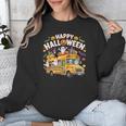 Teacher Halloween School Bus Driver Cute Ghost Witch Party Unisex Sweatshirt, funny design Teacher Halloween School Bus Driver Cute Ghost Witch Party Unisex Sweatshirt, funny design