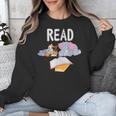 Teacher Library Read Book Club Piggie Elephant Pigeons Men Women Kids Unisex Sweatshirt, funny design Teacher Library Read Book Club Piggie Elephant Pigeons Men Women Kids Unisex Sweatshirt, funny design