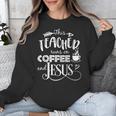 This Teacher Runs On Coffee And Jesus T Shirt Christian Tees Unisex Sweatshirt, funny design This Teacher Runs On Coffee And Jesus T Shirt Christian Tees Unisex Sweatshirt, funny design