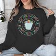 Teacher Supporter Bucket Filler Hero Unisex Sweatshirt, funny design