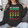 My Teacher Survived 67 Days Of Me School Kids Costume Unisex Sweatshirt, funny design My Teacher Survived 67 Days Of Me School Kids Costume Unisex Sweatshirt, funny design