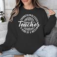 Teacher Thankful Blessed & Kind Of A Mess Hearts Cute Unisex Sweatshirt, funny design Teacher Thankful Blessed & Kind Of A Mess Hearts Cute Unisex Sweatshirt, funny design
