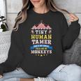 Teacher Tiny Human Tamer This My Circus These Are My Monkeys Unisex Sweatshirt, funny design Teacher Tiny Human Tamer This My Circus These Are My Monkeys Unisex Sweatshirt, funny design