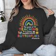 Teacher The Wonder Of Teaching Is Watching Caterpillar Unisex Sweatshirt, funny design Teacher The Wonder Of Teaching Is Watching Caterpillar Unisex Sweatshirt, funny design