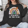 Teacher Of The Year Best Teacher Ever Men Women Unisex Sweatshirt, funny design Teacher Of The Year Best Teacher Ever Men Women Unisex Sweatshirt, funny design