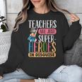 Teachers Are Just Superheroes In Disguise Back To School Unisex Sweatshirt, funny design Teachers Are Just Superheroes In Disguise Back To School Unisex Sweatshirt, funny design