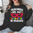 Teachers Are Just Superheroes In Disguise School Unisex Sweatshirt, funny design Teachers Are Just Superheroes In Disguise School Unisex Sweatshirt, funny design