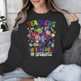 Teachers Are Superheroes Back To School Unisex Sweatshirt, funny design