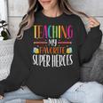 Teaching My Favorite Superheros Men Women SPED Teacher Unisex Sweatshirt, funny design Teaching My Favorite Superheros Men Women SPED Teacher Unisex Sweatshirt, funny design