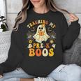 Teaching My Pre-K Boos Crew Teachers Halloween Ghost Unisex Sweatshirt, funny design