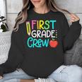 Team 1st Grade Crew Back To School 1st Grade Teacher Kids Unisex Sweatshirt, funny design Team 1st Grade Crew Back To School 1st Grade Teacher Kids Unisex Sweatshirt, funny design