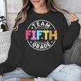 Team Fifth Grade Teacher Back To School 5th Grade Squad Kids Unisex Sweatshirt, funny design Team Fifth Grade Teacher Back To School 5th Grade Squad Kids Unisex Sweatshirt, funny design